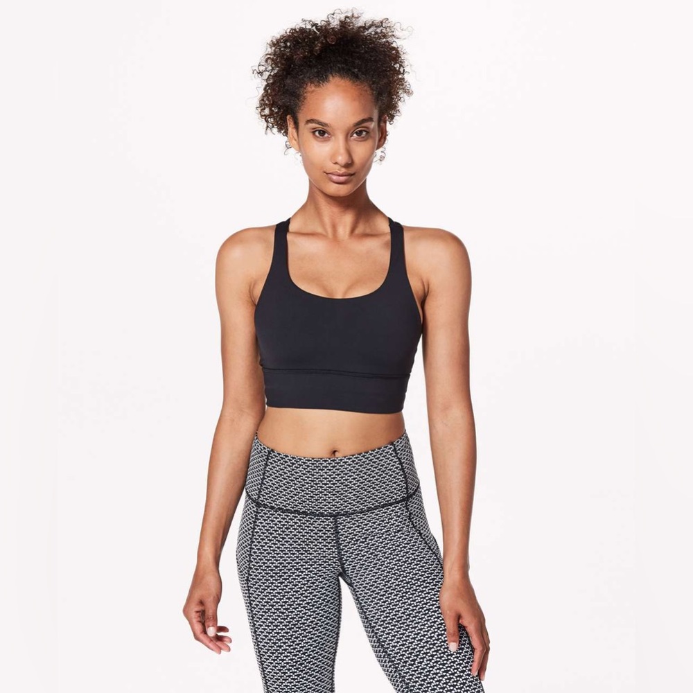 Lululemon Energy Bra *Long Line
in Black size 4
